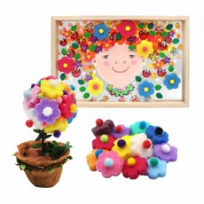 글로벌이지 뚝딱 꽃백업 컬러 만들기 조각 200개입 세트, 글로벌이지 뚝딱 꽃백업 컬러 만들기 조각 200개입 세, 상세페이지 참조, 1개