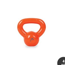쌍문상회 오렌지 홈트레이닝 안전한운동기구 몸짱 미끄럼방지 운동용품 헤드케틀벨4kg 40872EA, 본상품