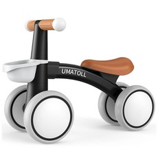 boso 4륜 밸런스 바이크 유아 승용 장난감 2-3세, 현재 재고블랙