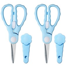 클라우드 웨이브 다용도 가위 + 커버포함, 스카이, 2세트