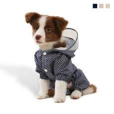 기니디샵 키밍 애견 강아지 우비 비옷 강아지비옷 반려동물 zin+112GL, 핑크_XXL