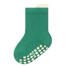 KIDS PARK 素色純棉止滑童襪4雙組 寶寶止滑襪 純棉童襪 安全學步襪