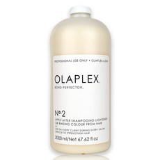 OLAPLEX 歐啦 Bond Perfector No.2 專業護髮素 大容量2000ml 附押頭, 1個, 歐啦2號（護髮素）2000ml【附押頭】