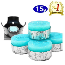 카엔 프리미엄 고체연료 1팩 (15g x 20개) 미니화로 불쏘시개 고형 메탄올 착화제, 300g, 1개