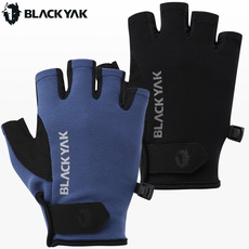 블랙야크 공용 남성 여성 하드그립하프글러브C 등산 장갑 2BYGVMV904, GRAYISH BLUE
