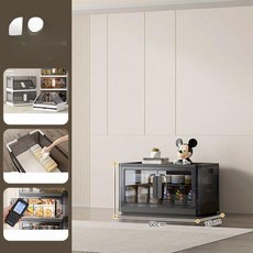 플라스틱 수납함 대용량 옷정리 다층 수납박스 장난감 정리함, 1개, 60 폭 매트텍스처 블랙 1칸