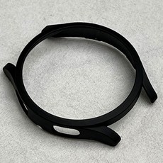 미드디엔 갤럭시 호환 워치4 5 6 클래식 PC 하드 케이스 커버 풀케이스 40mm/42mm/44mm/46mm, 블랙