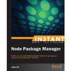 Instant NPM, Packt Publishing
