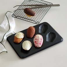 국내제작 6구마들렌틀 발뮤다 호환 / 에어프라이어 홈베이킹오븐틀, 1개