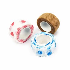 더블요 자가 점착 붕대 2.5cm 스포츠테이프 손가락붕대 자가점착테이프, 하트