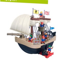 어린이 해적 놀이 해적선장난감 해적놀이, 1개