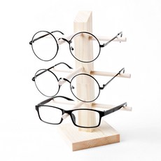 허니잼 원목 안경거치대 선글라스 보관함 안경 걸이 선글라스 거치대 장식함 정리대