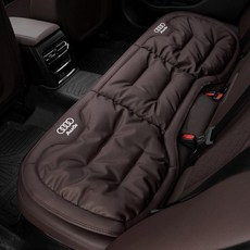 자동차시트커버 아우디 A4 A6 A3 Q3 Q5 Q2L A1 Q7 Q8 나팍가죽시트 쿠션 사계절용, 1개, 모카브라운 뒷좌석 1개