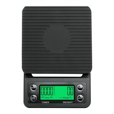 含計時器 順時/倒數功能 廚房/料理/烘培秤 迷你手沖秤, 1個, 電子咖啡秤(5KG)一台+4號電池2顆