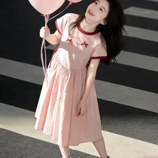 女童夏季公主連衣裙