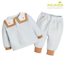 모이몰른 유아 팝핑카라 상하복 세트 M251STB05P