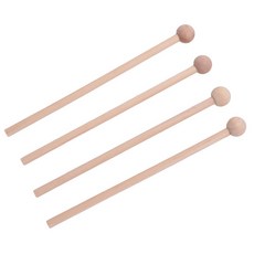 에너지 차임 실로폰 우드 블록 글로켄슈필 벨용 AU 40 목재 말렛 타악기 스틱, Wood color