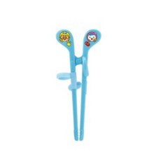 다누리 에디슨젓가락 뽀로로 미니 교정젓가락, 핑크+블루, 2개