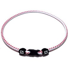 스포츠 로프 싱글 티타늄 목걸이 - 필리핀 4:13 목걸이를 포함한 다양한 색상과 사이즈 중 가능, 18", Baseball, 1개