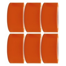 바닥 라인테이프 PVC 라인테이프 안전 구획 체육관 48mm (주황), 6개