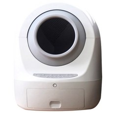 MEET二代貓砂盆 全自動清潔 智能感應 大容量集便盒 簡約時尚, 灰, 1個