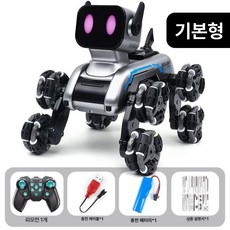 더엘픽 ai강아지 개 말하는 지능형, [표준 단일 배터리] 리튬 배터리 1세트, 1개, 스턴트 +8 스턴트++