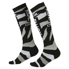 O'Neal 남성용 양말 블랙 원 사이즈, Black/White