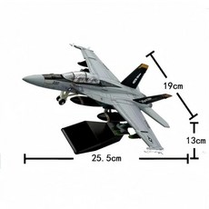 항공기 모형 스케일 조립 플라스틱 키트 수집용, 1개, 1. F-18