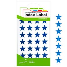 별스티커 홀로그램 17x17 (블루) (UL23156B) (7매입), 1개