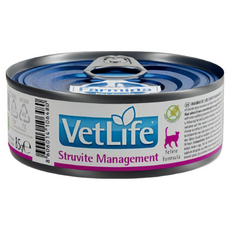 VetLife 貓用磷酸銨鎂結石管理濕糧 85g 魚肉口味, 1個, 魚肉