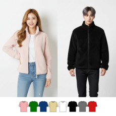 스파오 후리스 점퍼 뽀글이 퍼 플리스 집업 양털 자켓 여성 남성 커플 가을 겨울 간절기 학생 교복