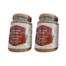 그린너트 아몬드스프레드 스무스, 2개, 400g