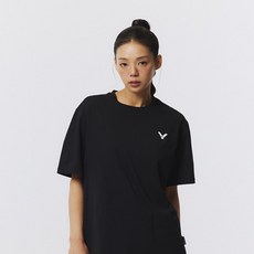빅터 아울렛 오버핏 반팔 티셔츠 VT25CTO207U 배드민턴 탁구 스쿼시 스포츠웨어