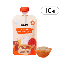 BARI 바리 실온이유식 한우불고기라이스 완료기 9개월부터, 100g, 10개
