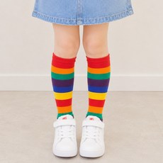롤리팝 반타이즈 MISO 아동 주니어 무지개 니삭스