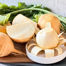 노란 순무 국산 신품종 과일무, 1박스, 3kg