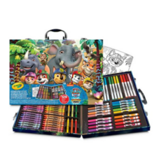 크레욜라 아트케이스 퍼피구조대 세트 정글, 1세트, 64색