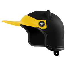 摩多狼 鋁合金減震防盜機車手機支架 摩托車手機架 台灣授權專賣 MOTOWOLF, (單購)遮陽帽-黑黃, (單購)遮陽帽-黑黃