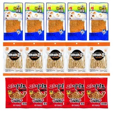 어포 3종세트 월드컵어포5봉+빼빼포5봉+고추양념포5봉, 1개