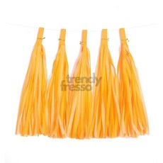 옵트샵 태슬 수술 5입 오렌지형 가랜드