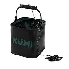 레저킹 블랙 접이식 EVA 두레박 가볍고 튼튼하고 로프까지!