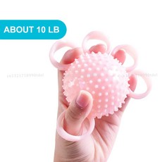 네 손가락 고슴도치 공 기본 그립 훈련 부드러운 공 재활 마사지 손가락 공 연습 핸드 그립