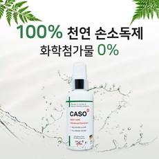 CASO 프리미엄 천연 손소독제 Caso Easy Care 카소 이지케어, 1개, 100ml