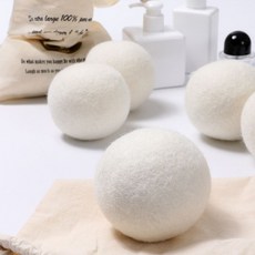 빨래 뉴질랜드 건조기 양모볼 세탁기 정전기방지 건조기볼, 그레이, 그레이