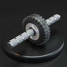 슬라이드운동기구 AB 코어휠 바디 플랭크 허리 근육, 1개, 단일휠150mm