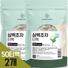 국내산 삼백초차 티백 식약처 HACCP 인증, 2개, 50개입, 60g