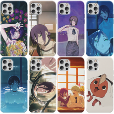 레제 하드폰케이스 아이폰 14 14+ 14프로 14프로맥스 등 전기종 슬림PC케이스 체인소맨 덴지 포치타 마키마 파워