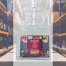 태망 접석쇠 33x33cm 글램핑 펜션 바베큐그릴 식당 고기집 철망