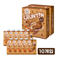 [본사공식몰] 크런틴 크런치볼 단백질쉐이크 오곡놀라 당 0g대, 2박스, 250g