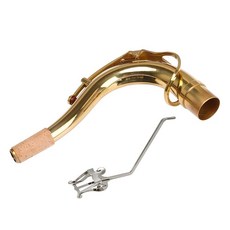 Yibuy 테너 색소폰 케어 키트 팔꿈치 구부러진 목 27.5mm 및 악보 클립 4mm, Yibuy 테너 색소폰 케어 키트, 팔꿈치 구부러진 목